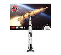 Airfix A50201 Saturno V: maquetas de plástico, Naves espaciales para Adultos y niños 8+ años. Incluye: Escala, Pinturas acrílicas Humbrol, Pinceles y policemento