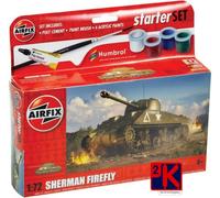 Airfix A55003 Sherman Firefly Set Básico Incluye Pinturas/ Cepillo/ Glue 1:72
