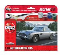 Airfix - A55011 Aston Martin DB5 - Maqueta de Coche de plástico para Adultos y niños Mayores de 8 años. Incluye calcomanías, Pinturas acrílicas Humbrol, Pinceles y policemento