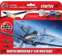 Airfix A55013 - Set De Inicio 1/72 - North American P-51D Mustang - Nuevo