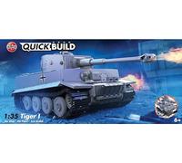 Airfix-Aifix QUICKBUILD, J6041 Tiger I Tank Building Kit Partir de 6 años, Juguetes de construcción niñas, fabricación de Modelos sin Pegamento, Color, Small