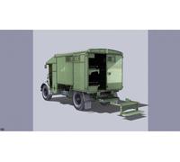 Airfix Austin K2/Y Ambulance Model