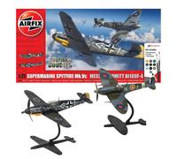 Airfix A50194 - 1:72 Supermarine Spitfire Mk.vc Vs Bf109F-4 Dogfight Doble Nuevo