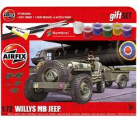 Airfix Hanging Gift Set Willys MB Jeep Model (Importación USA)