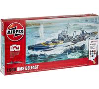 Airfix HMS Belfast Gift Set Model (Importación USA)
