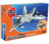 Nuevo Airfix Rápido Construye F22 Raptor - J6005