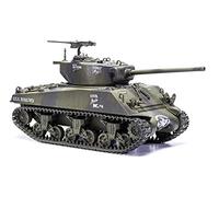 Airfix Juego de modelo A1365 M4A3(76)W Sherman Model Building Kit - Kits de tanque de modelo de plástico para adultos y niños de 8 años en adelante, el juego incluye bebederos y calcomanías - Modelo a