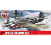 Airfix Kit clásico de avión militar A05133A Curtiss Tomahawk MkII