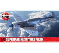 Airfix Kit de construcción de maquetas A02017B Supermarine Spitfire PRXIX - Kits de Aviones de plástico para Adultos y niños Mayores de 8 años Incluye maquetas y calcas Escala 1:72