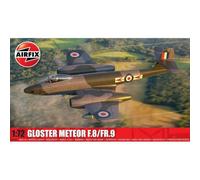 Airfix Kit de construcción de maquetas estándar A04067 Gloster Meteor F8/FR9 - Kits de aviones de plástico para adultos y niños mayores de 8 años Incluye maquetas y calcas Escala 1:72