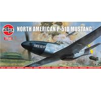 Airfix Kit de construcción de modelos de plástico A14001V del North American P-51D Mustang
