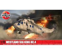 AIRFIX Kit de construcción de modelos estándar A04056A Westland Sea King HC4 - Kits de helicóptero de plástico para adultos y niños mayores de 8 años Incluye maquetas y calcas Escala 1:72