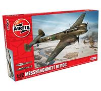 Airfix- Kit de modelismo, avión Messerschmitt Bf110C/D (Hornby A03080A)