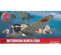 Airfix - Mitsubishi A6M2B Zero NAP 2/C Yoshiro Hashiguchi 1:72 Kit De Montaje