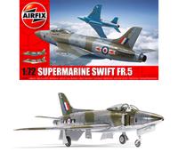 Airfix Model Airplane Kit Juego de regalos - A04003 Supermarine Swift FR.5 Kits de modelo de plano de plstico para adultos y nios 8+ Nivel de habil
