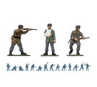 Airfix 02712V WWII Paracaidistas Alemanes Figuras Sin Pintar Escala 1:32