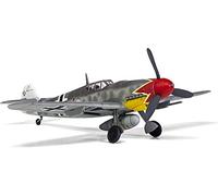 Airfix Model Set, A02029B Messerschmitt Bf109G-6 Model Building Kit, Kits de avión Modelo de plástico para Adultos y niños Mayores de 8 años, el Juego Incluye bebederos y calcomanías