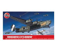 Airfix Kit de maqueta de avión B-24H Liberator A09010, plástico, +8 años, incluye calcomanías