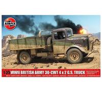 Airfix Model Set, A1380 WWII British Army 30-CWT 4x2 GS Truck Model Kit, Kit de construcción de Modelo de vehículo de Motor de plástico para Adultos y niños Mayores de 8 años