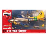 Airfix Model Set, A08017B Boeing B17G Flying Fortress Model Building Kit, Kits de avión Modelo de plástico para Adultos y niños Mayores de 8 años, el Juego Incluye bebederos y calcomanías