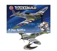 AIRFIX - QUICKBUILD D-Day Spitfire, Kit de modelado
