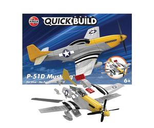 Airfix QUICKBUILD P-51D Mustang, Kit de Modelado