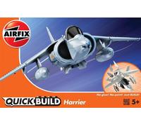 Airfix Rápido Construye Harrier Jet Avión Modelo - J6009