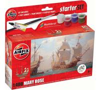 Airfix A55114A Mary Rosa Set Básico 1:400 Escala Pequeño Fácil Plástico Maqueta