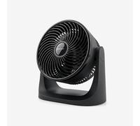 AirFlo Mini Ventilador Turbo de 28 cm - Circulador de aire ultrasilencioso - Negro