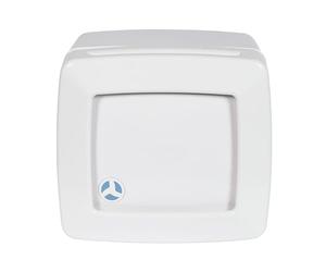 Airflow Extractor LOOVENT 100 MM, Caudal 31 L/S, 12V SELV, Potencia 3.6W, Ruido 29 dB, 2 Velocidades, Sensor de Humedad, Temporizador 2-45 MIN, Inicio Retardado, Cuerda de Tiro, Garantía 5 Años