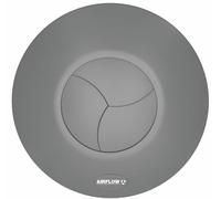 Airflow iCON 15 Cubierta de Extractor de Baño en Elegante Gris Ultimate | Transforme su Baño con Estilo de Diseño
