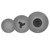 Airflow iCON 60 Potente cubierta de ventilador extractor en elegante gris Ultimate | Transfórmese con estilo de diseño