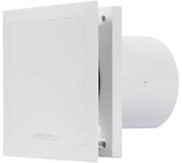 Airflow® QT100HT Extractor con Humedad y Temporizador Ajustable - Conducto 100mm/4, QuietMark 25 dB, Eficiencia Energética 5/9W, 2 Velocidades Hasta 25 l/s, Garantía 3 Años