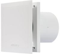 Airflow QT150T Extractor con Temporizador, 150 mm, Fabricado en Alemania, 35 dB, 2 Velocidades, Hasta 72 l/s, QuietMark, 6/10 W, Garantía 3 Años