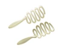 Airflows - Peine texturizador para cabello plano que crea volúmenes naturales, construcción de ABS para peinar diariamente coronas texturizadas, cepillo de pelo