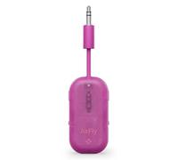 AirFly Pro 2 - Adaptador Bluetooth para avión, par 2 AirPods o Auriculares inalámbricos - Transmisor Bluetooth AUX de 3,5 mm para Coches, Barcos, Cintas de Correr, televisores - Esenciales de Viaje