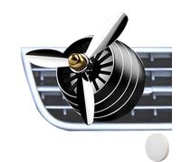 Airforce 3 - Ambientadores para automóvil, difusor de perfume de aceite con clip de ventilación de hélice, difusor de fragancia de larga duración para accesorios interiores del vehículo