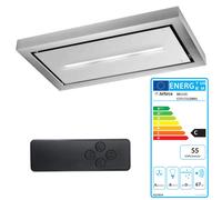 Airforce F172 Stella Techo Umlufthaube Acero Inox Cristal Blanco 120 X 70CM