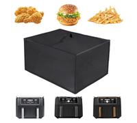 Airfryer Accesorios Protección antipolvo para freidora de aire: cubierta a prueba de polvo compatible con Ninja AF400EUCP/AF400EU/AF451EU/AF300EU - Cubierta para freidora de aire, impermeable, nailon