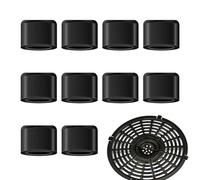 Airfryer bandeja parachoques de goma | Silicona Tabs Consejos 10 unids Pies protectores Cubiertas Pies de goma piezas | Parachoques de goma resistente al calor para parrilla parrilla accesorios de