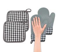 Airfryer - Guante de Horno, Guantes térmicos de Horno - Protección de Manos para cocinar a la Parrilla, Servir Alimentos Calientes en el microondas Airfryer Casa
