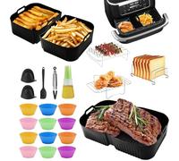 Airfryer - Moldes de silicona para Ninja FlexDrawer AF500EU (3 piezas)