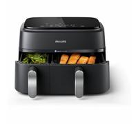 Airfryer - philips - na351/00 - acero inoxidable - 9,0l - doble cubeta