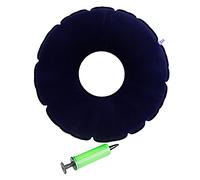 Airgoesin Air Medical Donut - Colchón inflable para hemorroides, dolor de coxis, úlceras de espalda, coxis, alivio del dolor de espalda y coxis, nacimiento infantil, embarazo, alfombrilla de cadera antidecúbito con bomba