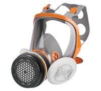 AirGuard Pro AG700 - Máscara de protección completa con filtro AGA2E2 y filtro de partículas AGP3R1 P3 - EN 140 y EN 143 - Protección contra gases orgánicos (A2), gases ácidos (E2) y partículas de
