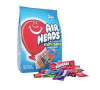 AirHeads 80 Mini Bars Fun Taffy Candy Assorted Fruit Flavors 32.17oz (912g) air heads