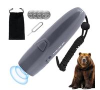 Airhorn para osos | 125 dB accesorios de alarma eléctrica al aire libre, cuerno de oso de defensa propia, para camping, excursiones de senderismo, mochileros, parques nacionales, zonas de vida