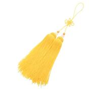 AIRHSKWI Espadas chinas de seda de hielo, borlas, suministros de artes marciales, accesorios de teatro para entusiastas del Kung Fu y artistas de danza, tela/plumas