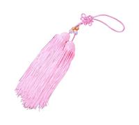 AIRHSKWI Espadas chinas de seda de hielo, borlas, suministros de artes marciales, accesorios de teatro para entusiastas del Kung Fu y artistas de danza, tela/plumas
