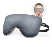 AiricePac Máscara de ojos para ojos secos, compresa caliente de vapor para ojos blefaritis y orzuelo, almohadilla térmica húmeda para ojos en microondas